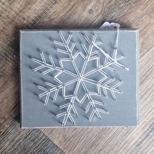 Handmade Snow Flake String/Nail Art